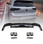 diffusore-posteriore-vw-golf-8-standard-con-finti-doppi-scarichi-r-look-nero-lucido