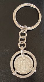 key-holder-tripode-ancient-kroton-solid-silver-and-sapphire-romeo-crotone-mod-5572-cb764