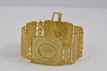 bracciale in oro realizzato a mano - Romeo gioielli