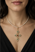 gold-cross-750-with-baroque-pearls-ruby-and-emeralds-romeo-crotone-mod3580
