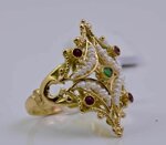 18-kt-gold-ring-with-baroque-seed-pearls-and-cufflinkstones-romeo-crotone-mod-3604-bbx