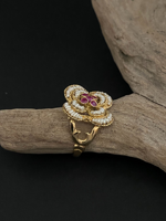 traditional-calabrese-ring-in-ruby-gold-and-micro-natural-pearls-romeo-crotone-mod-552-cb376