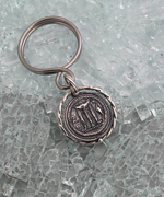 keyring-tripod-of-kroton-in-925-silver-and-stainless-steel-romeo-crotone-mod-5011