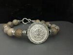 medusa-bracelet-in-925-silver-and-fossil-coral-romeo-crotone-mod-5017