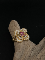 traditional-calabrese-ring-in-ruby-gold-and-micro-natural-pearls-romeo-crotone-mod-552-cb376