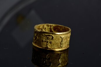 anello in argento realizzato a mano - Romeo gioielli