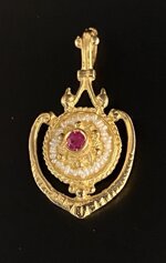gold-pendant-750-with-natural-seed-pearls-and-ruby-romeo-crotone-mod-615