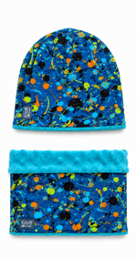 set-cuffia-e-scaldacollo-macchie-blu