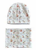cuffia-e-scalda-collo-in-cotone-fantasia-alci-e-neve-con-pile-grigio