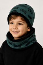 cuffia-e-scalda-collo-pop-verde-e-pile-nero