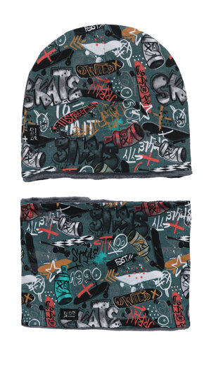 cuffia-e-scalda-collo-graffiti-e-pile-grigio-scuro