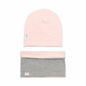 cuffia-e-scalda-collo-grigio-e-rosa