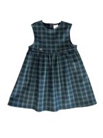 abito-bimba-tartan-verde