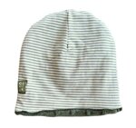 cuffia-imbottita-righe-verde