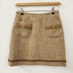 minigonna-lana-upcycling-marrone