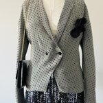 camicia-giacca-a-pois