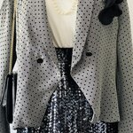 camicia-giacca-a-pois