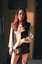 shorts-lame-oro-e-nero