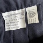 gonna-vintage-a-pieghe-blu-lana