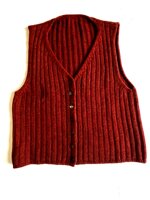 gilet-color-mattone-lana