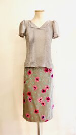 gonna-seta-fiori