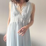 lingerie-vintage-50-abito-camicia-notte-seta