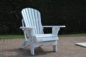 Sedia Adirondack Spiaggina Pieghevole in legno