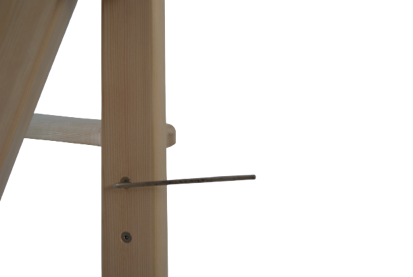 Componenti in legno per assemblare la sedia Adirondack