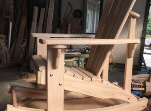 Sedia adirondack-dondolo