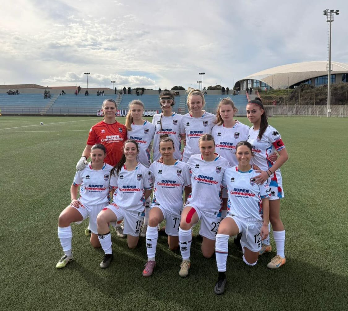 Serie C Femminile, quinta vittoria consecutiva per il Catania Women