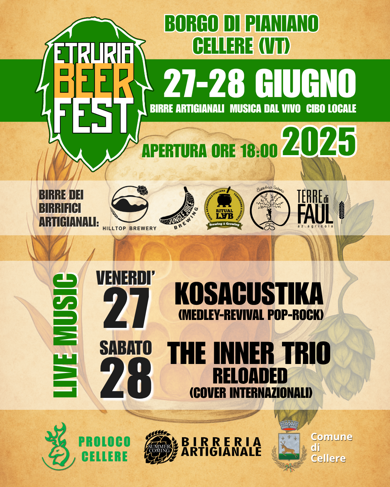 insta post etruria beer fest 2025