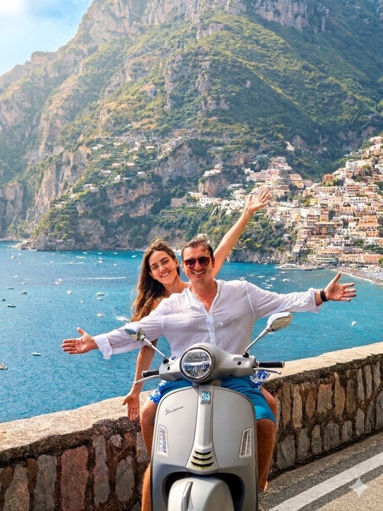 daily Vespa tour on the breathtaking Amalfi Coast