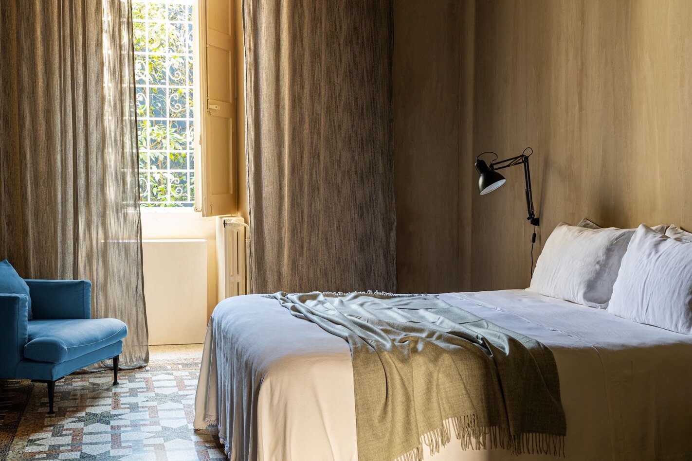 Tende e letti tessili