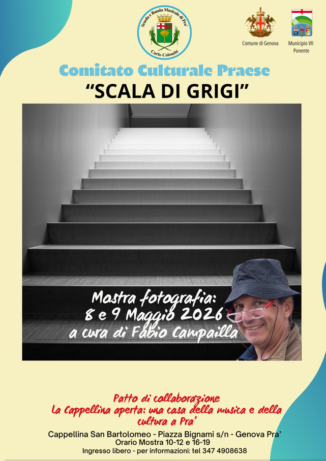 scala di grigi - mostra fotografica 8-9 maggio 2026-locandina