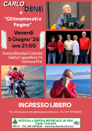 carlo denei e gli innamorati a fegino 5626 - locandina
