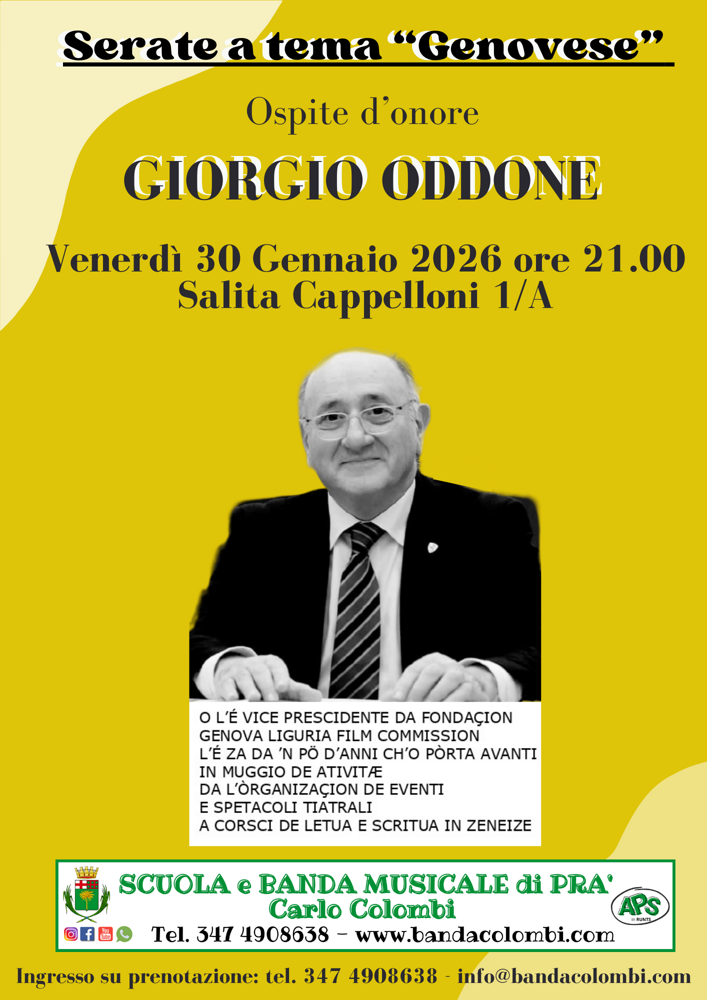 giorgio oddone presentazione 30012026 locandina