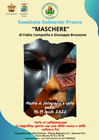 mostra maschere - 10 e 11 aprile 2026