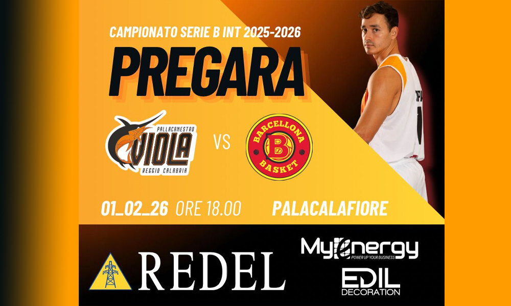 Per la terza di ritorno, la Redel ospita il Barcellona