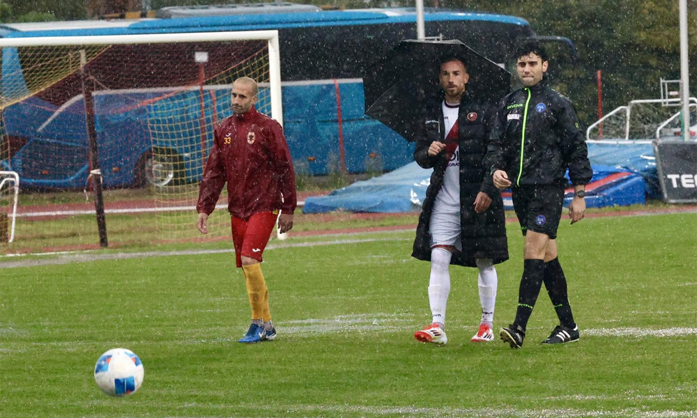 Igea-Reggina non si gioca: partita rinviata per pioggia