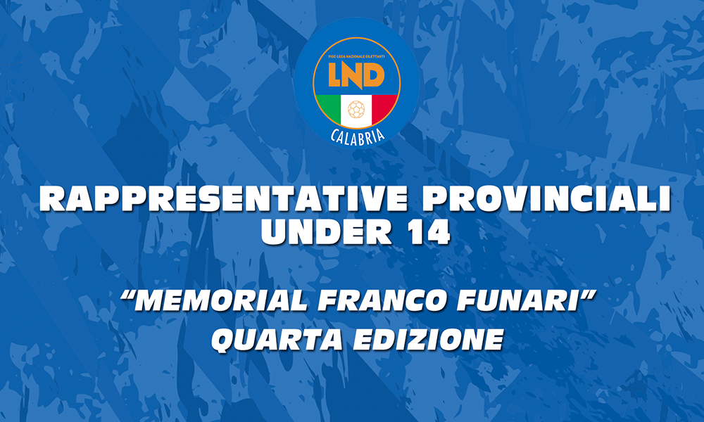 Al via la quarta edizione del Torneo &ldquo;Memorial Franco Funari&rdquo;