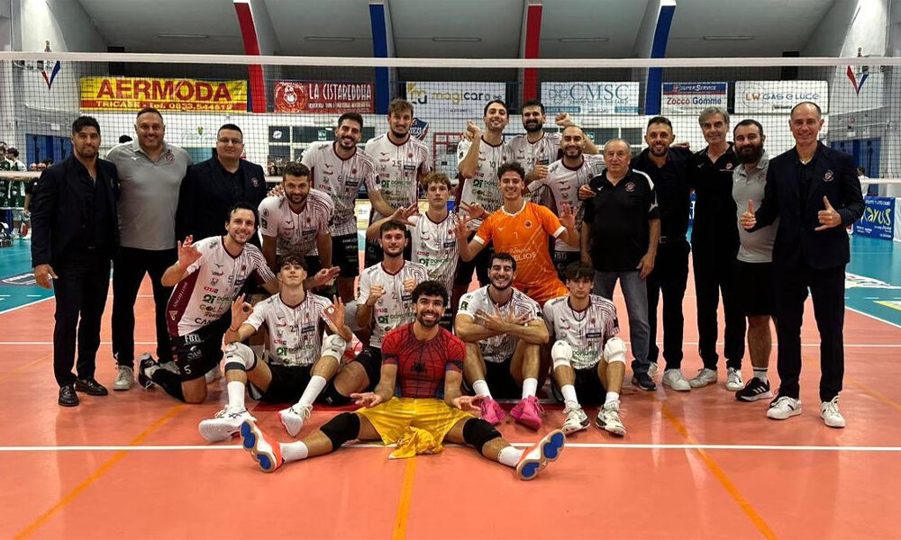 Domotek Reggio Calabria travolge la Green Volley Galatone: 3-0 secco