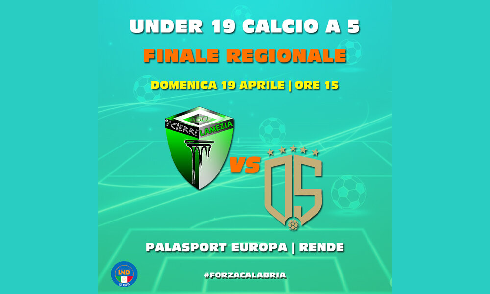 Finale regionale Under 19, sfida nuova per il trono del C5