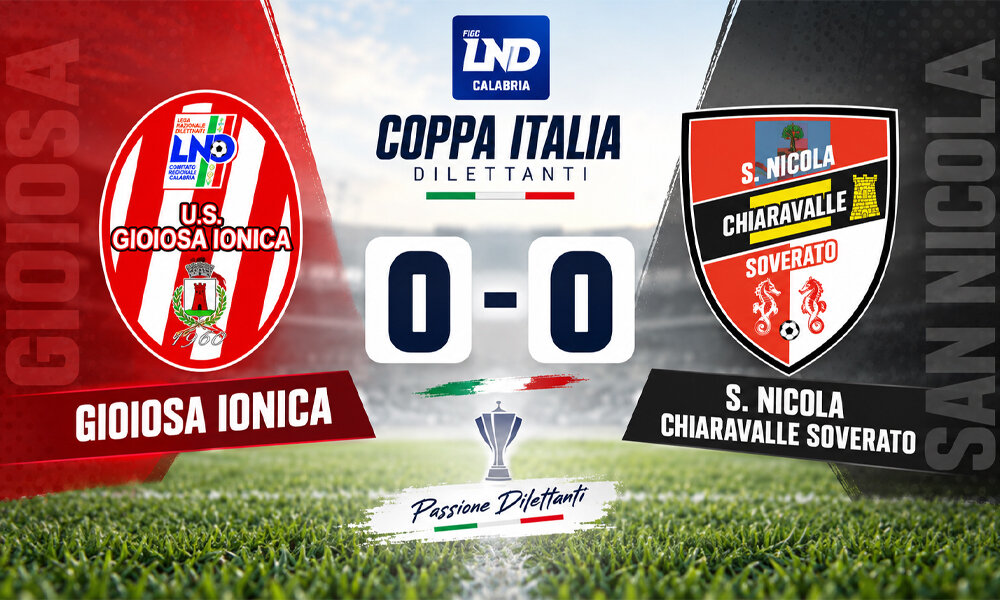 Coppa, il Gioiosa non sfonda: San Nicola blinda lo 0-0 Coppa, il Gioiosa non sfonda: San Nicola blinda lo 0-0