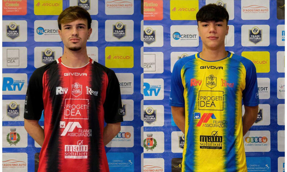 I giovani Ramondino e Melito alla Future Cup