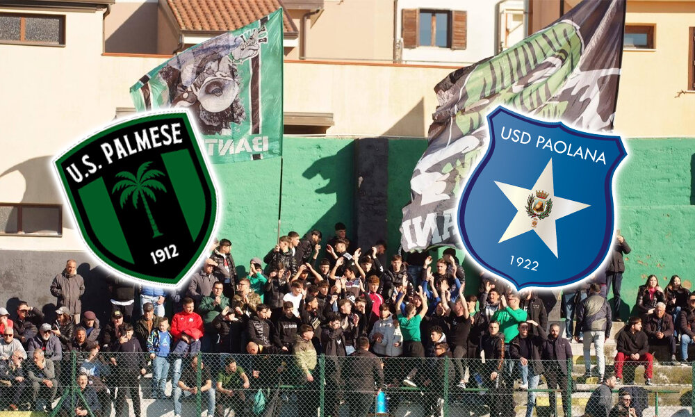 Palmese, con la Paolana festa sugli spalti battaglia in campo