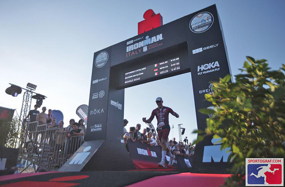 Triathlon, l&rsquo;avvocato di Catona Antonino Catalano &egrave; un Ironman