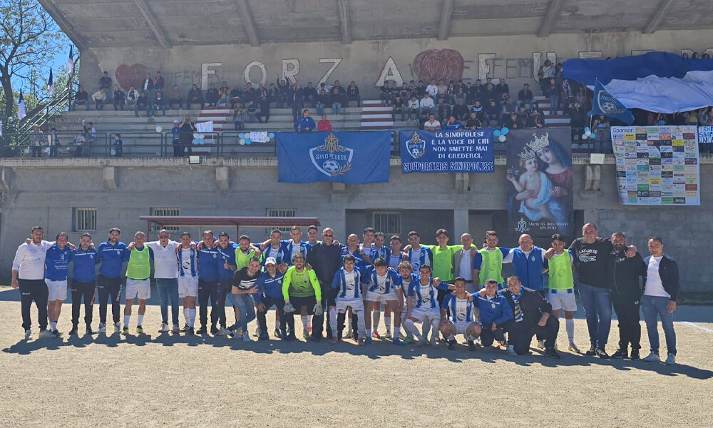Sinopolese, dalla passione alla promozione: il sogno diventa realtà