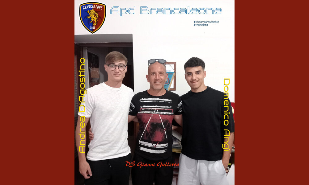 Brancaleone conferma due giovani talenti locali