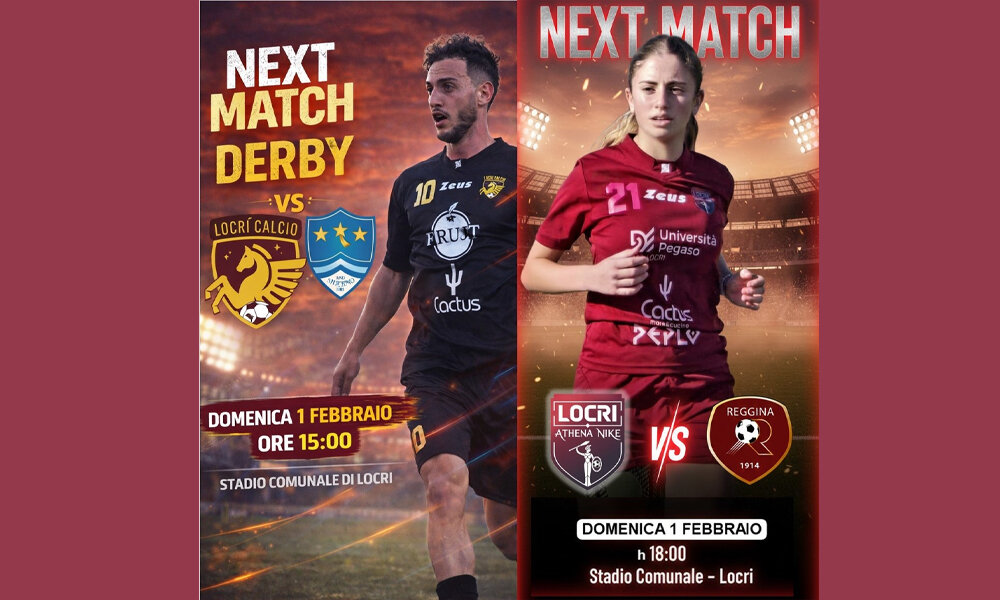 Doppio derby per il Locri al comunale G. R. Macr&igrave;