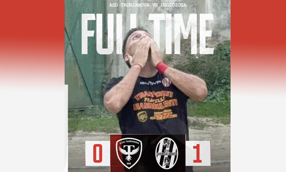Gioiosa Jonica passa allo scadere sul campo del Taurianova